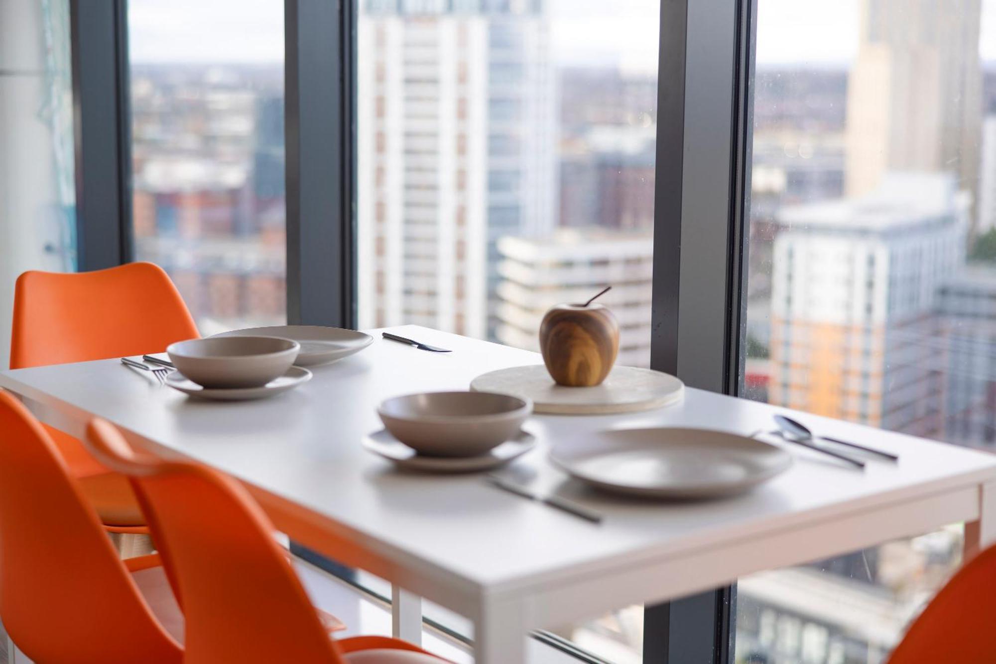 Quayside Penthouse 2 Bedroom Ensuite Near Media City & Manchester United Bagian luar foto